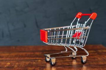 carrito de compras de supermercado