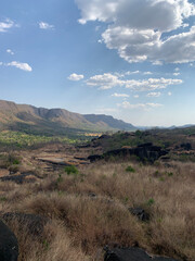 landscape with mountains
