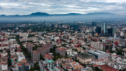 view of the city