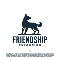 dogs ,friendly ,logo design inspiration