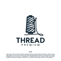 thread , tailor ,logo design inspiration