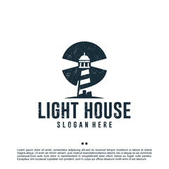 lighthouse ,compass ,logo design inspiration
