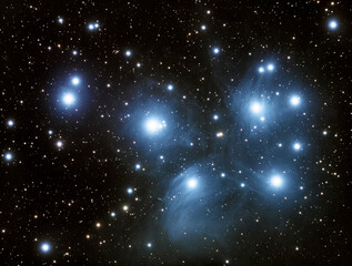 Pleiades, M45 or the seven sisters