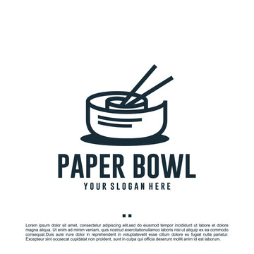 paper bowl , news ,logo design inspiration