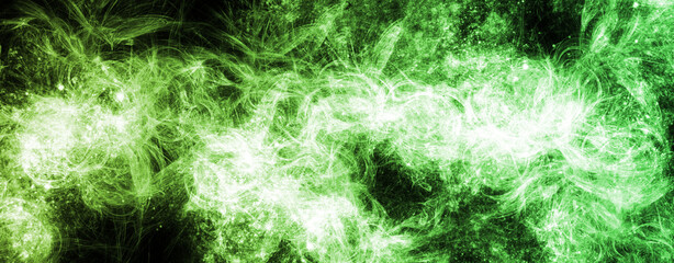 abstract space, colorful nebula, stars and sky