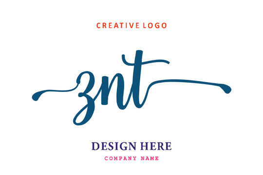ZNT lettering logo is simple, easy to understand and authoritative