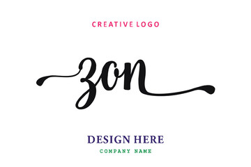 ZON lettering logo is simple, easy to understand and authoritative
