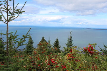 vue du belvédère Raoul Roy a St-Fabien Québec