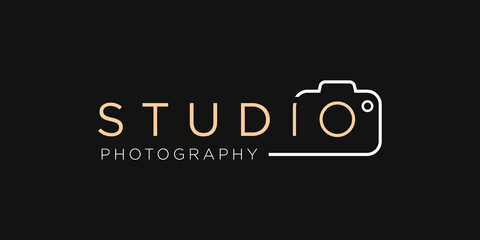 photography studio Logo template, photographer, photo. Company, brand, branding, corporate, identity - obrazy, fototapety, plakaty