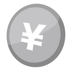 Vector illustration of money. The circle symbol is notated.