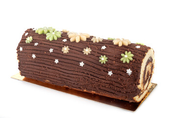 yule log in studio