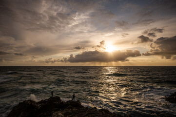 afternoon fishing, Cylinder Point, Stradbroke Island