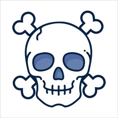 Anatomy death or  skull icon