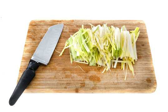 Leek Julienne In Studio