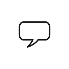 speech bubbles icon vector design templates
