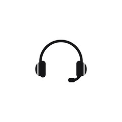 headphone icon vector design templates