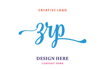 ZRP lettering logo is simple, easy to understand and authoritative