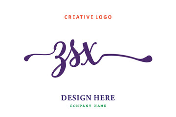 ZSX lettering logo is simple, easy to understand and authoritative