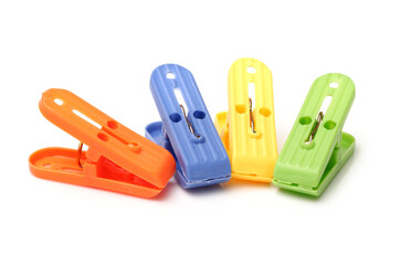 pins isolated on white