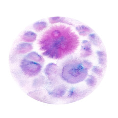 Abstract background. Pink watercolor spots and streaks.