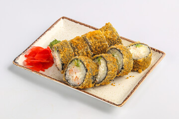 Japanese tempura rill with fish