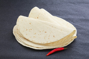 Mexican Tortilla circle bread for cooking