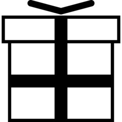 shopping_gift box line icon