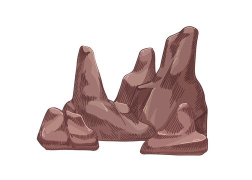 Natural Rock Samples clip art preview