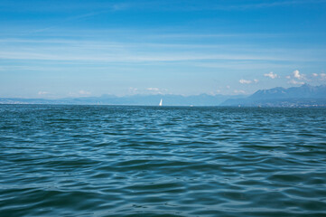 Obraz premium le lac Léman en été