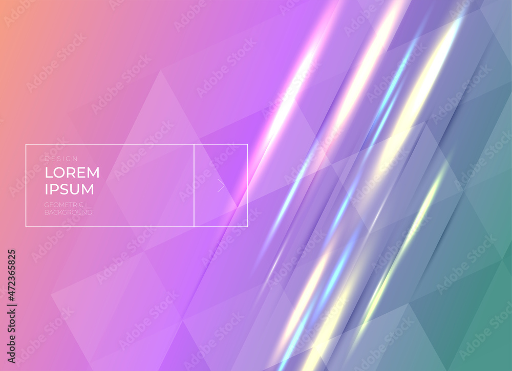 Aufkleber technology background color vector for web and design