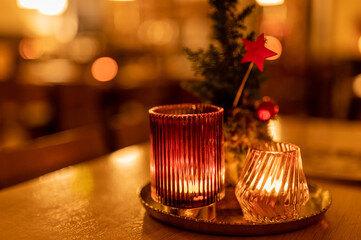 weihnachtliche dekoration