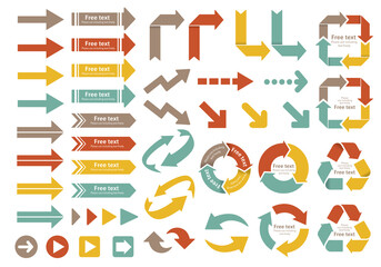 Arrow and Direction Icon Set