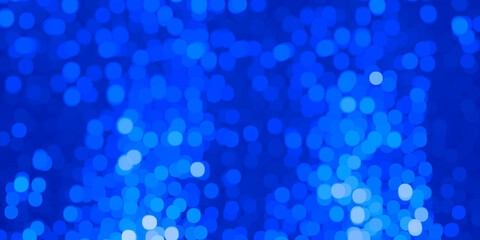 blue bokeh background