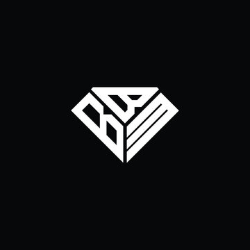 BBM letter logo creative design. BBM unique design
