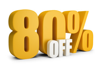 80 percent OFF