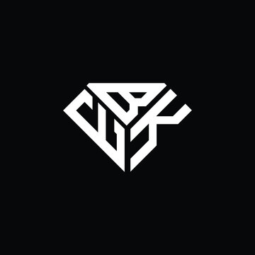 EBK letter logo creative design. EBK unique design
