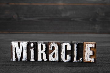 Miracle. Christmas, the birth of a child or faith and religion concept