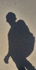 walking shadow