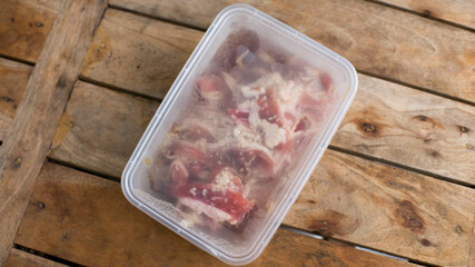 Fresh beef meat photography