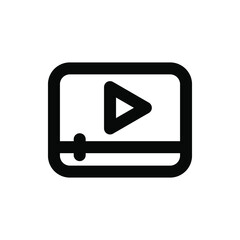 Video player icon