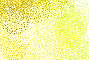 Light Green, Yellow vector template with circles.