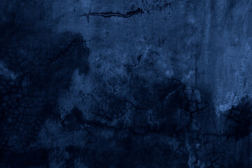Rich blue and black background texture, Concrete cement texture for background blue color and design.