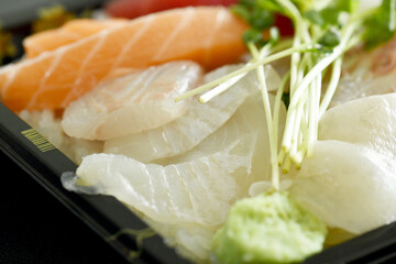Flatfish sashimi fish seafood japanese cuisine cooking food