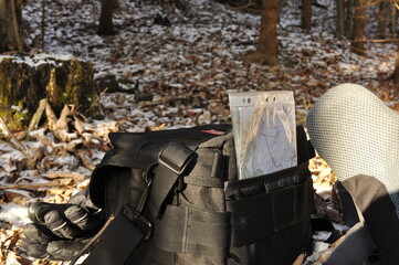 Hiking in Jeseniky Mountains, proper winter conditions