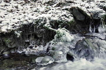Hiking in Jeseniky Mountains, proper winter conditions