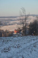 Hiking in Jeseniky Mountains, proper winter conditions