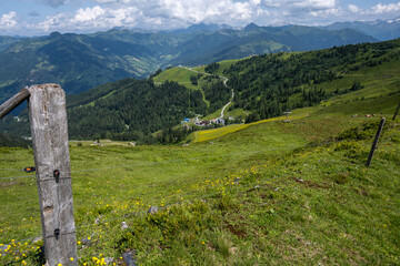 Bergpanorama am Fulseck - Blick zum Kreuzkogel - Dorfgastein - Austria