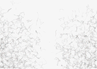 Abstract Low Polygon Mesh color Generative Art background illustration