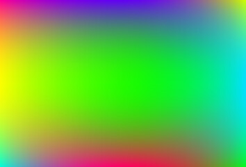 Smooth and blurry colorful gradient mesh wrapping.