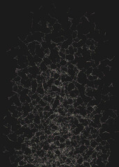 Abstract Low Polygon Mesh color Generative Art background illustration